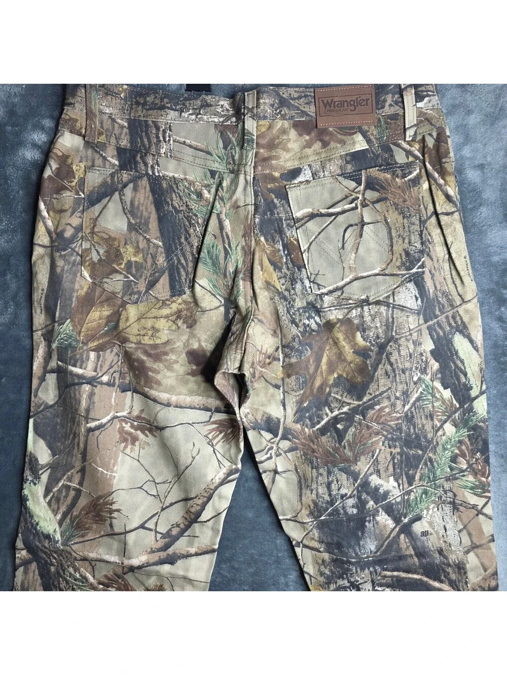 Wrangler Pro Realtree AP Camo Hunting Pants Men's NWOT 100% Cotton 34
